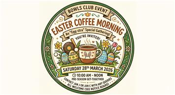 EASTER COFFEE MORNING 28 MAR