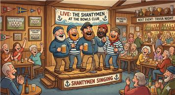 SUSSEX SHANTYMEN + FISH SUPPER 24th JULY